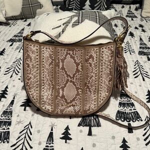 Michael Kors MK Snakeskin Pattern Shoulder-bag crossbody
